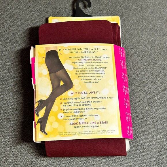 💃 Star Power by Spanx "Center-Stage" Shaping Tights - Size A - NIB 💃 - Picture 2 of 2